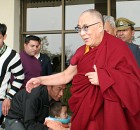Dalai Lama Blesses People On Arrival In Dharamshala