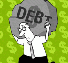 Employee wages burden debt