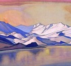 Moutain Lake Baralacha Pass 1944