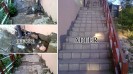 The Stairs outside Software Technology Park(STPI) building block ( Before and After) - Himachal Watcher, how to use eSamadhan, Shimla News, Himachal Pradesh News, Activism