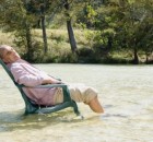 man relaxing