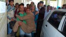 Accident victime at IGMC hospital emergency