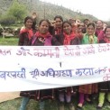 Lahaul  women up against land acquistion
