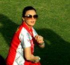 Spotted - Priety Zinta at Dharamsala ground