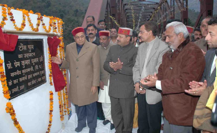 Himachal CM Dedicates 2 bridges to Poanta Sahib -2