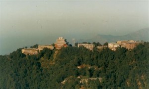 40 years of HPU - Rear View of HPU Campus Summer Hill Shimla
