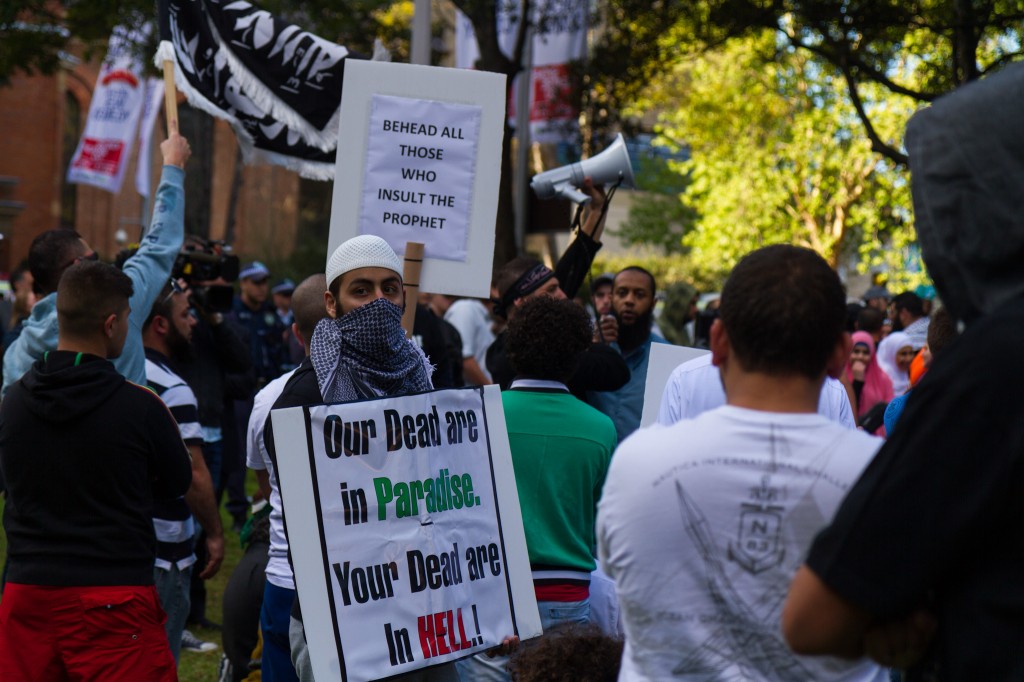 Sydney Protest_Anti Islam Video