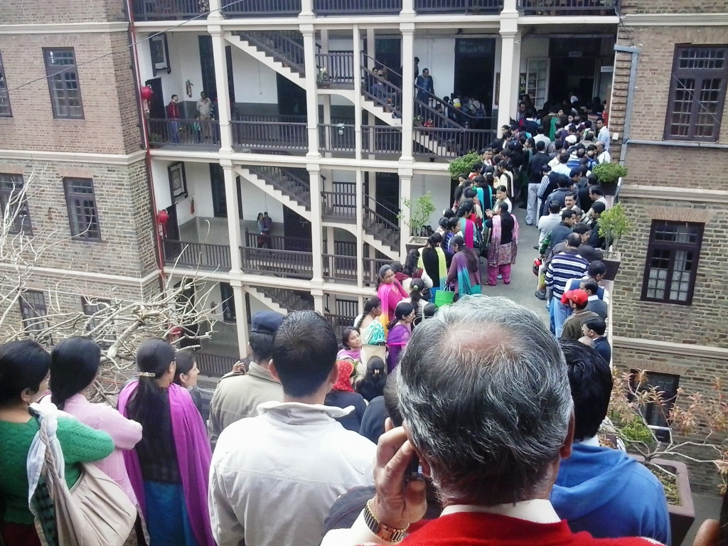 Shimla St. Edward's Long Admission Queue 