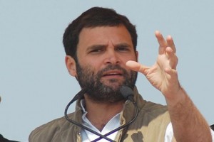 Rahul Gandhi in Srinagar
