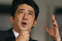Shinzo Abe, the leader of the ruling Liberal Democratic Party (LDP)