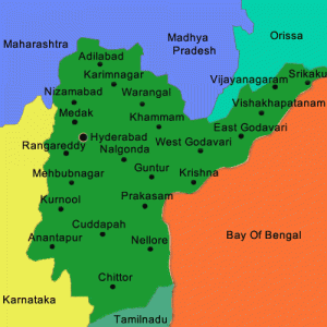 andhra pradesh map