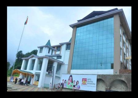 APG Shimla University making a mark