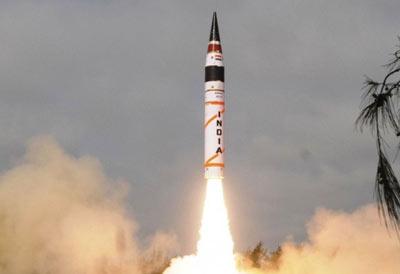 India successfully test fires nuclear-capable Agni-II missile