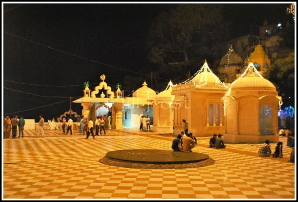Night View of Jawalaji Temple, Kangra