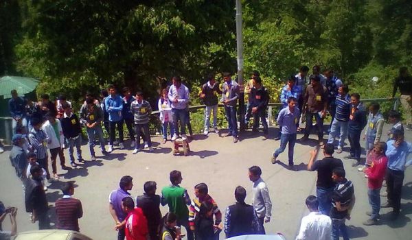 Protests at Himachal Pradesh University