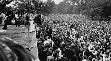 Rolling Stones at Hyde Park in 1969
