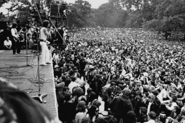 Rolling Stones at Hyde Park in 1969