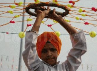 Preparations on for Sikh festival in Malaysia
