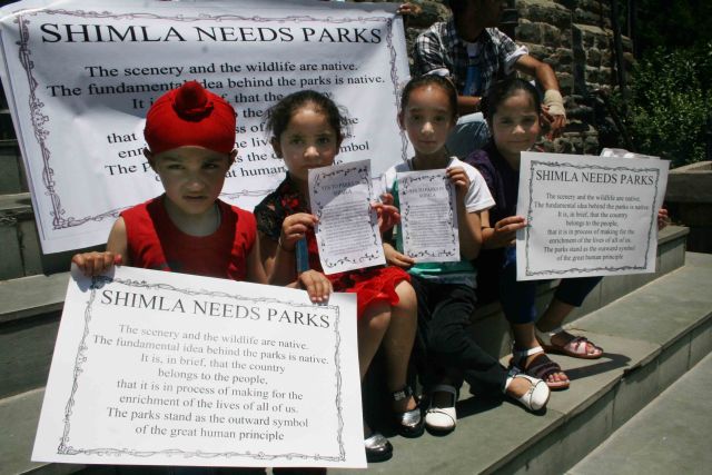 Shimla needs parks