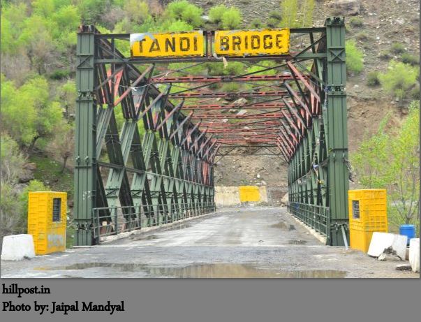 Tandi Bridge on Manali - Leh Highway in Lahaual Valley, Himachal Pradesh