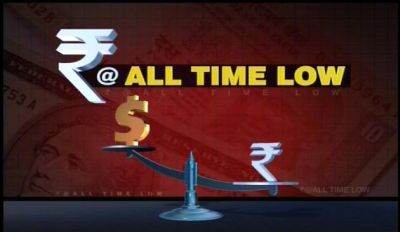 Rupee hits new low of 58.95 against dollar