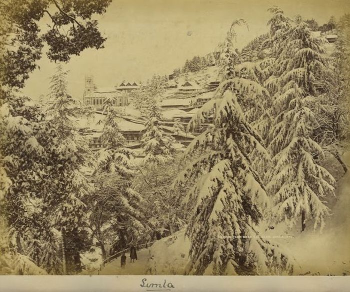 A glance of Shimla, Himachal Pradesh in 1890’s