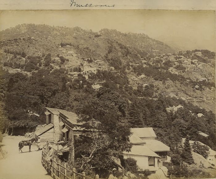 View of Landscape at Mussoorie in 1890's