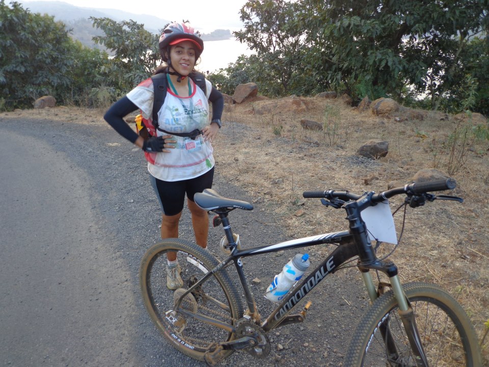 She pedals in the Himalayas for cancer awareness