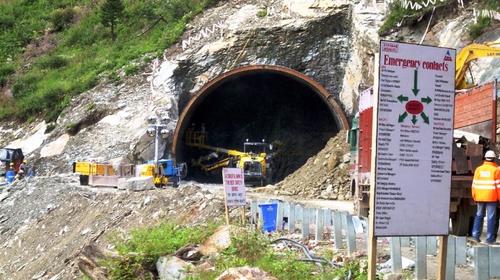 Rohtang Tunnel - Work in Progress