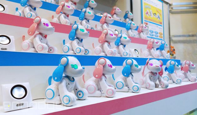 Play rock-paper-scissors with Poochi the robot dog - Hill Post