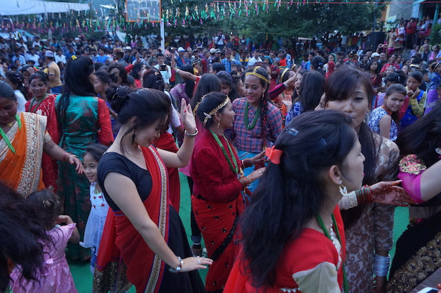 Nepali Women Celebrate Teej With Faith And Fun In Manali - Hill Post