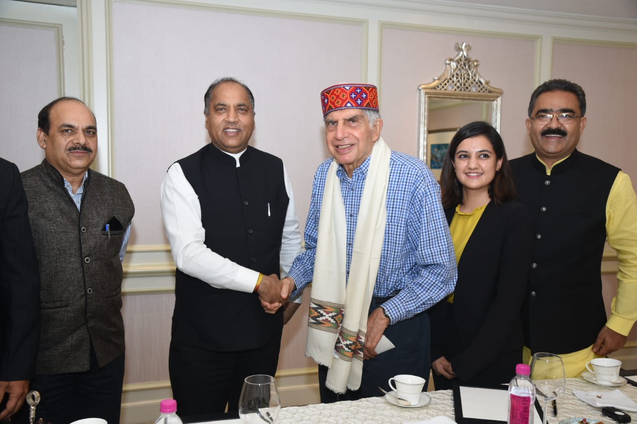 CM Jai Ram Thakur Pitches Himachal As An Investment Destination To Top Indian and Dubai Industrialists