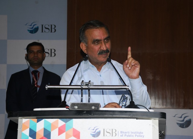 Sukhvinder Sukhu Invites ISB Mohali To Set Up Policy Research Center In Himachal